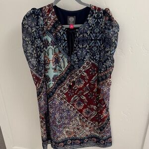 Vince Camuto Multicolor Floral Blouse